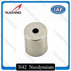 Aimant permanent creux rond N52 de Ndfeb de cylindre diamétralement magnétisé